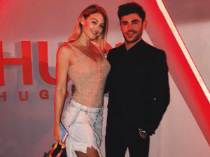 The Hollywood star met fans and promoted a new fragrance by Hugo Boss. (Instagram)