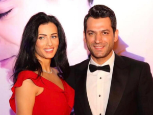 The gorgeous couple attended Murat's "SONSUZ ASK" film premiere. (Instagram)