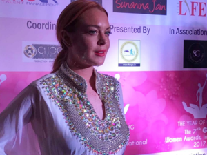 Lilo chose to wear a kaftan to the event. (Instagram)