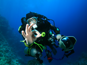Diving cleanup in UAE. (Shutterstock)