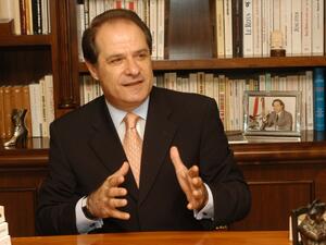 Labor Minister Sejaan Azzi. (AFP/File)