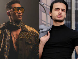 Comedian Shadi Sorour surprised his followers with a post threatening actor Mohammad Ramadan (Source: mohamedramadan - shadysrour - Instagram)