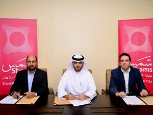 The agreement was signed by Khalid Al Midfa, Chairman of Sharjah Media City; Syed Ahmed, International Business Development Head of ZOO Digital; and Asad Khan, President and Founder of Olive Digital.