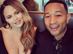 She and Legend are parents to 2-year-old Luna and 7-month-old son Miles (Source: johnlegend / Instagram ) 