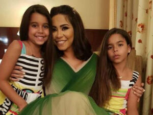 Sherine wrote a message to her daughter on her instagram account  (Source: sherine - Instagram)