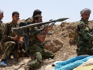 Shia militiamen in the Anbar province of Iraq. (AFP/File) Shia militiamen in the Anbar province of Iraq. (AFP/File)