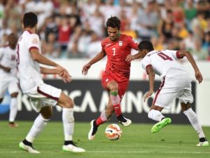 Iran's has excluded Masoud Shojaei from the World Cup qualifiers (AFP)