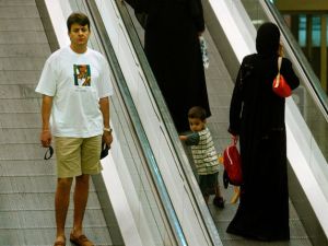 Is modern defined by how you dress, or lifestyle behaviors as frequenting malls? 