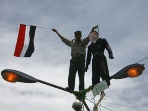 [He] Saleh must pay for his crimes, say his people.