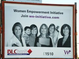 Mixed signals: What does society want women to want? (Image courtesy of: "http://beirutdriveby.blogspot.com")