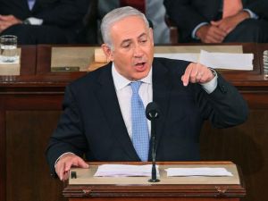 Maker of the Zenga-Zenga spoof Gaddafi is back, this time with tune remixing Benjamin Netanyahu's speech to Congress.