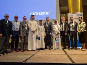 عدد من المحاضرين وخبراء مؤسسة حمد الطبية المشاركين في فعاليات يوم البحوث السنوي 2017