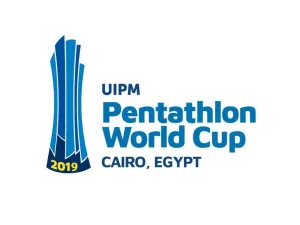 2019 Pentathlon World Cup logo