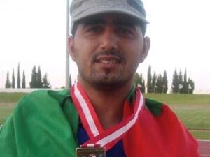 Abdullah Hayayei, 36, was hit by a metal pole while training for World Para Athletics Championships in London (Photo: Sharjah24)