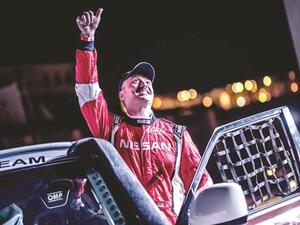 Adel Abdulla is the champion in T2 category of the FIA World Cup for Cross-Country Rallies. (Photo: Gulf Times)