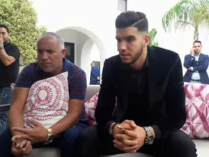 Moroccan striker Azaro (Photo: Ahram)