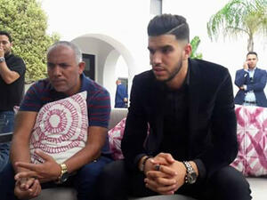 Moroccan striker Azaro (Photo: Ahram)