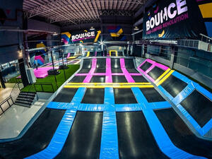 Riyadh’s Bounce Rawdah, the world’s first female-only trampoline park, opened its door in December.