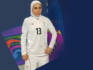 Fatemeh Etedadi (Photo: Tehran Times)