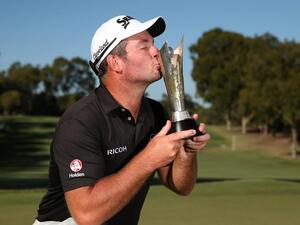 Ryan Fox with trophy