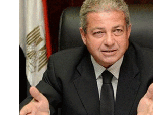 Egypt's Minister of Youth and Sports Khaled Abdel-Aziz (Photo: Al-Ahram) 
