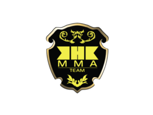 The Khalid Hamad Khalifa Mixed Martial Arts (KHK MMA) team logo