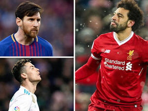 صلاح يفضل مزاملة ميسي على رونالدو وفقاً للصحيفة