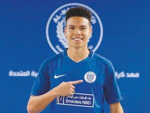 Marquinhos Gabriel joins Al Nasr from Brazilian champions Corinthians. (Photo: Al Nasr Twitter)