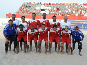 Oman beach soccer team (source: beachsoccer.com)