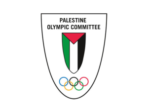 The Palestinian Olympic Committee logo