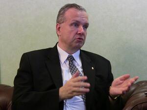 Hungarian ambassador to Egypt, Péter Kveck (Photo: Daily News Egypt)