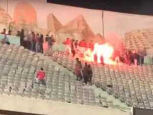 Egypt’s Ahly and Mounana faced off at the first-leg of the first round of the CAF Champions League. Ahly won the game 4-0.