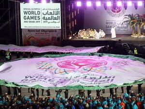 Emirati performers were put into the global sporting spotlight as the UAE capital officially began the count. (Photo: Organizer)