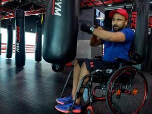 Sujith is now an official fitness influencer for the Dubai Fitness Challenge (Photo by Shihab/Khaleej Times)