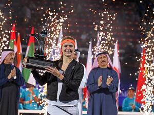 New champion from Ukraine pleased after solid week of tennis