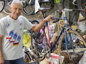 Abou Zahab in his shop in Beirut on Aug. 6, 2017. (Photo: The Daily Star/Finbar Anderson)