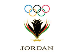 The Jordan Olympic Committee logo