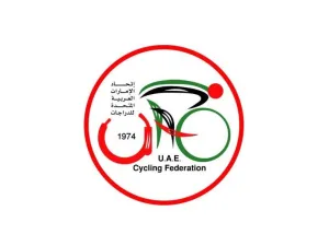 The UAE Cycling Federation logo