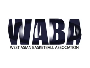 The West Asian Basketball Association logo