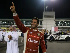 Nasser Saleh Al Attiyah (right), with another MERC great Mohammed Ben Sulayem at the recent Abu Dhabi Desert challenge.