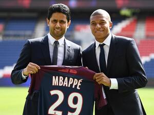 The ex-Monaco teenager and Neymar arrived at Parc des Princes over the summer, and Nasser Al-Khelaifi says the club's commercial profile is booming 