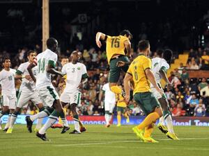 Defender Ryan McGowan says the Socceroos can deal with the pressure of a packed-out Saudi crowd.