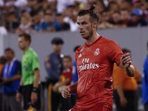 غاريث بايل خلال المباراة أمام روما