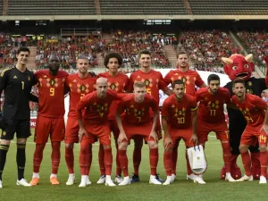  Belgium's array of star names turned in a dazzling first-half display in Brussels as Egypt keenly felt Mohamed Salah's injury absence. 