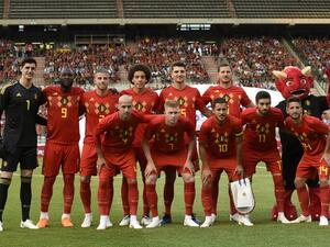  Belgium's array of star names turned in a dazzling first-half display in Brussels as Egypt keenly felt Mohamed Salah's injury absence. 