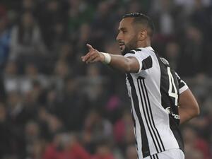  Medhi Benatia scored twice as Juventus claimed the Coppa Italia for a fourth successive season at the Stadio Olimpico in Rome. 