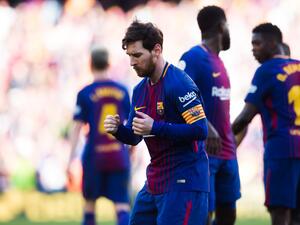 ميسي يعزز صدارته لهدافي الليغا برصيد 25 هدفاً