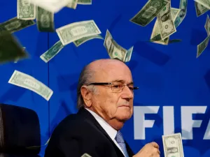 Disgraced former FIFA President Sepp Blatter