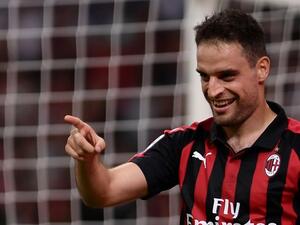 بونافينتورا بعد تسجيل هدفه في شباك فريقه السابق