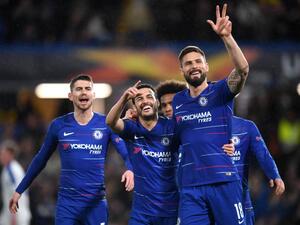 تشيلسي في طريقه لربع نهائي الدوري الأوروبي